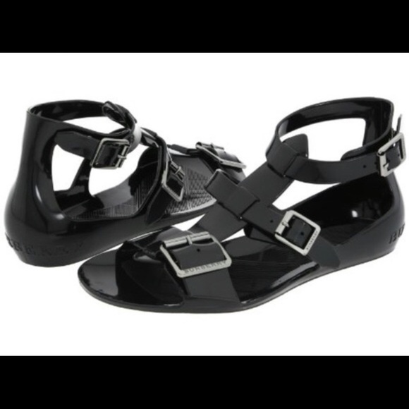 Burberry Jelly Sandals - Picture 1 of 8
